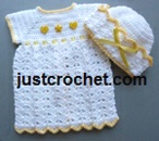 Preemie Dress and Hat USA