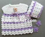 Preemie Dress and Bonnet USA